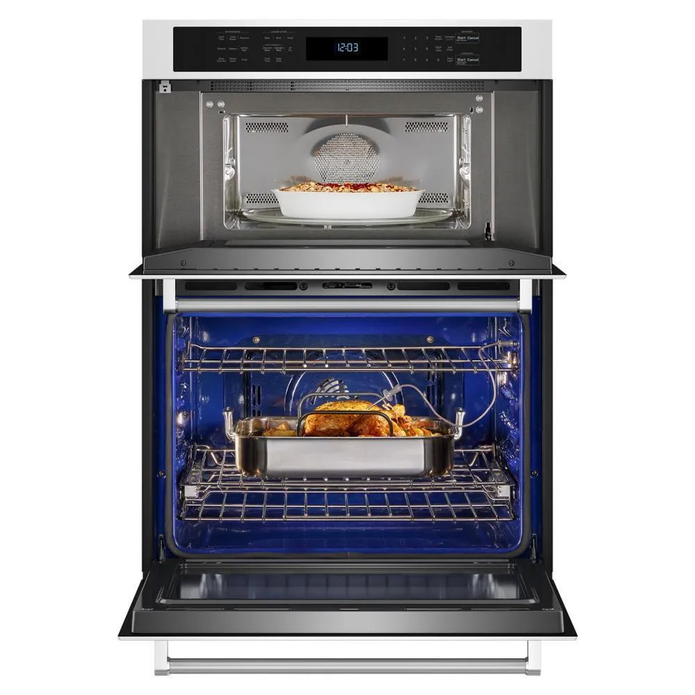 Kitchenaid KOEC530PWH Kitchenaid? Combination Microwave Wall Ovens With Air Fry Mode