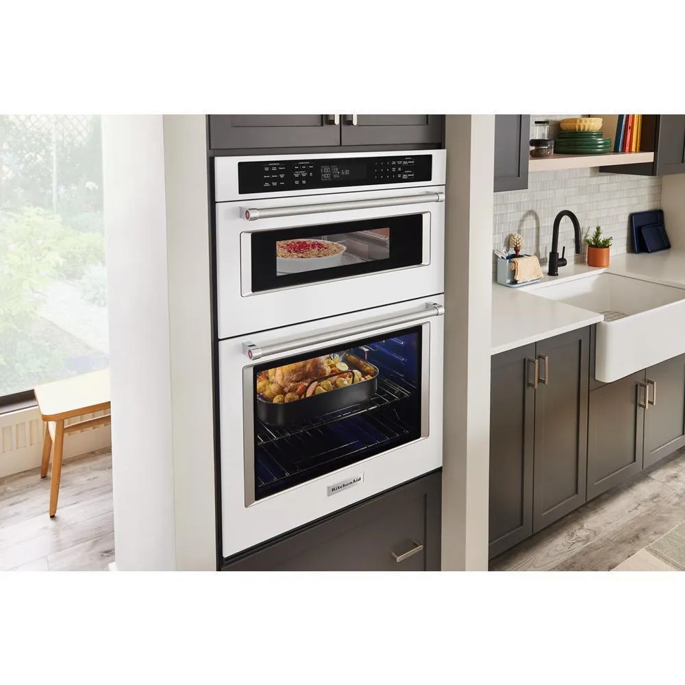 Kitchenaid KOEC530PWH Kitchenaid? Combination Microwave Wall Ovens With Air Fry Mode