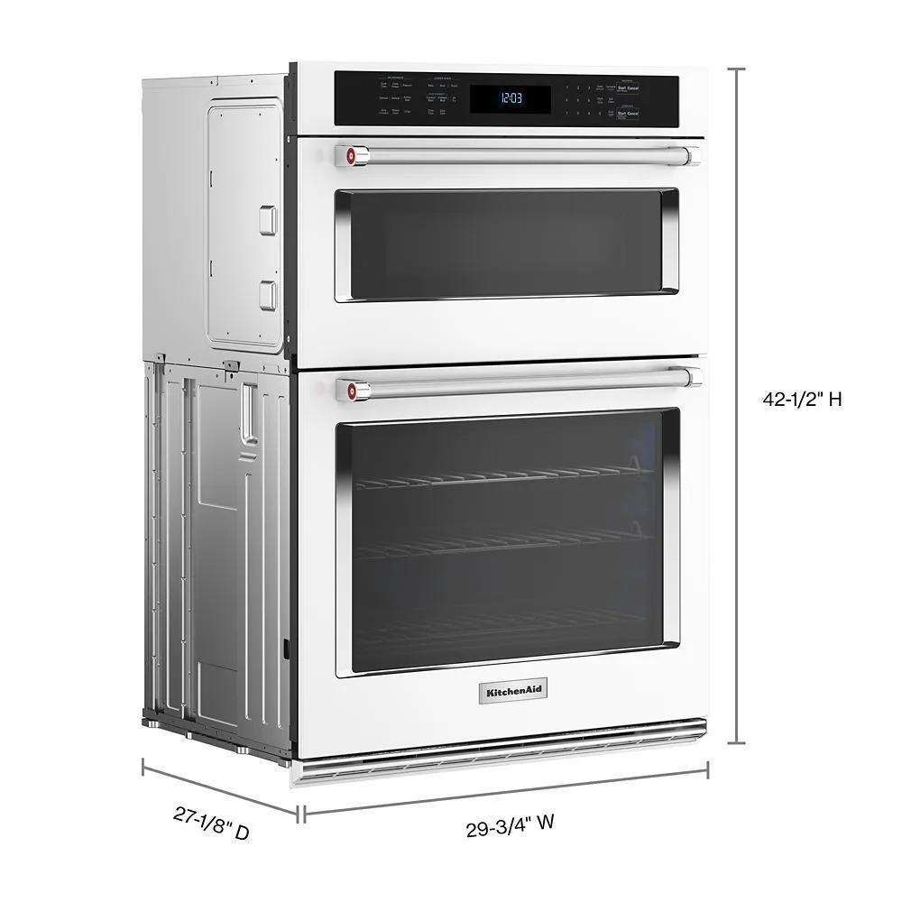 Kitchenaid KOEC530PWH Kitchenaid? Combination Microwave Wall Ovens With Air Fry Mode