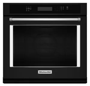 Kitchenaid KOSE500EBL 30" Single Wall Oven With Even-Heat&#8482; True Convection - Black