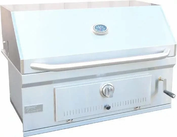 Kokomo Grills 32-inch Built-In BBQ Charcoal Grill - KO-CHAR32 large capacity charcoal BBQ grills