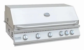 Kokomo Grills 40-inch 5 Burner Built-In BBQ Gas Grill with Infrared Back Burner - KO-BAK5BG professional outdoor BBQ grill set