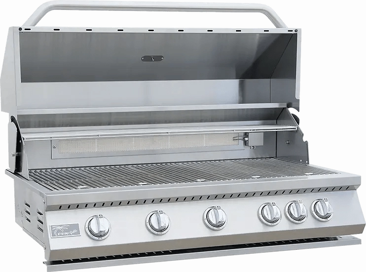 Kokomo Grills 40-inch 5 Burner Built-In BBQ Gas Grill with Infrared Back Burner - KO-BAK5BG