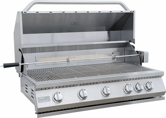 Kokomo Grills Stainless Steel BBQ Grill Rotisserie Kits