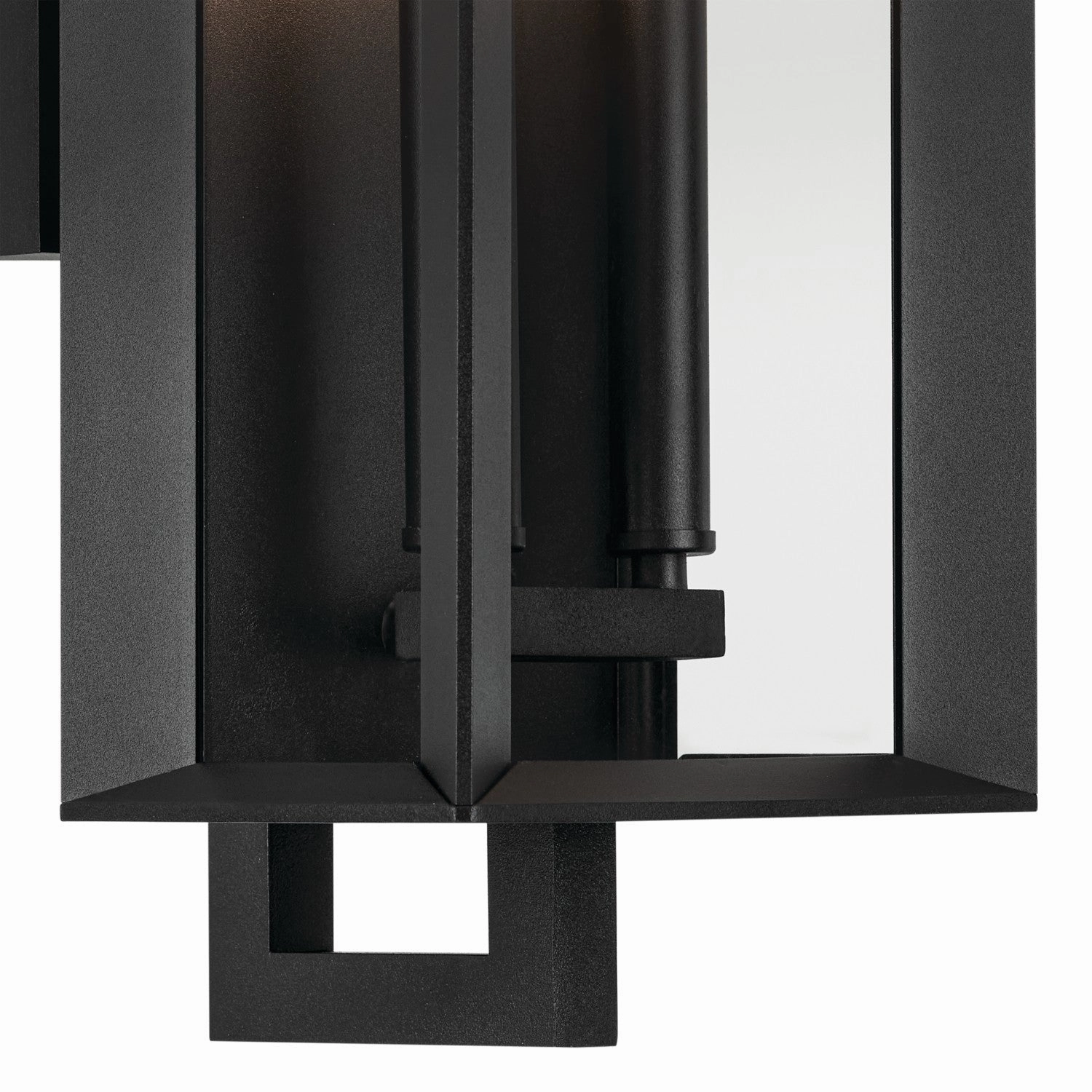Kroft Two Light Outdoor Wall Mount Textured Black