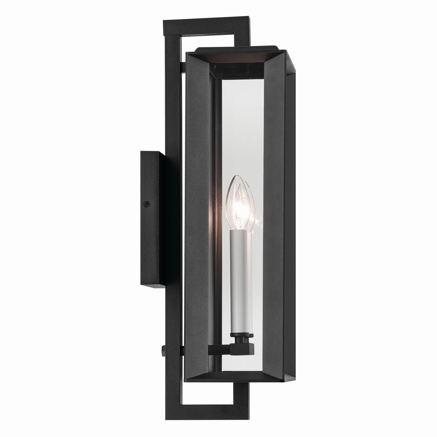 Kroft Two Light Outdoor Wall Mount Textured Black