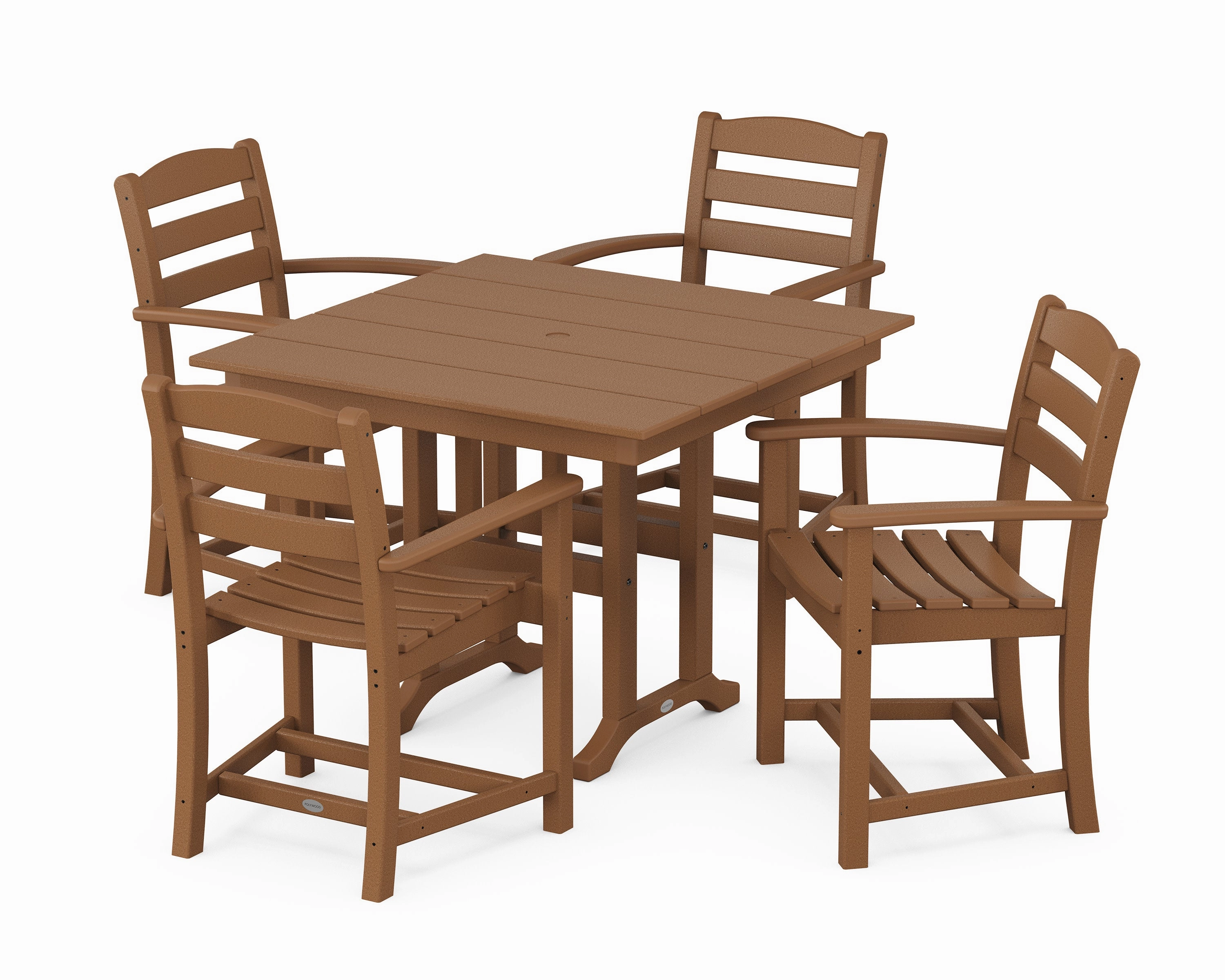 La Casa Caf 5-Piece Farmhouse Dining Set