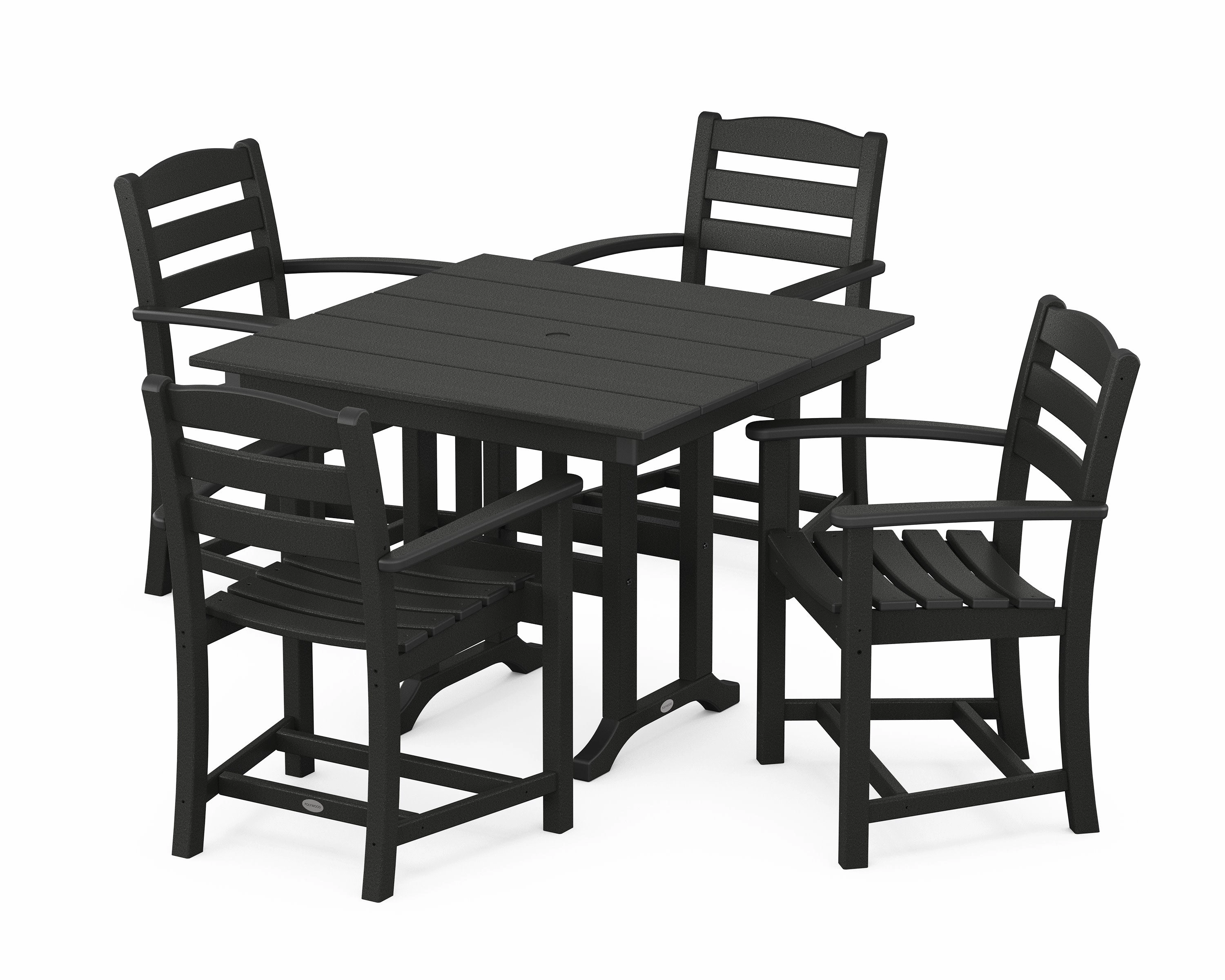 La Casa Caf 5-Piece Farmhouse Dining Set