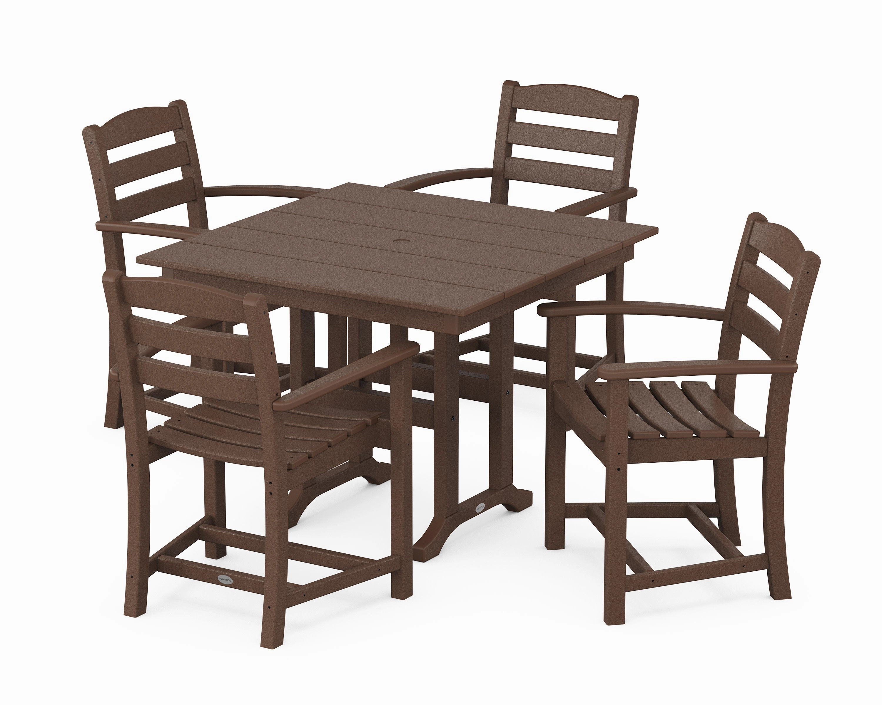 La Casa Caf 5-Piece Farmhouse Dining Set