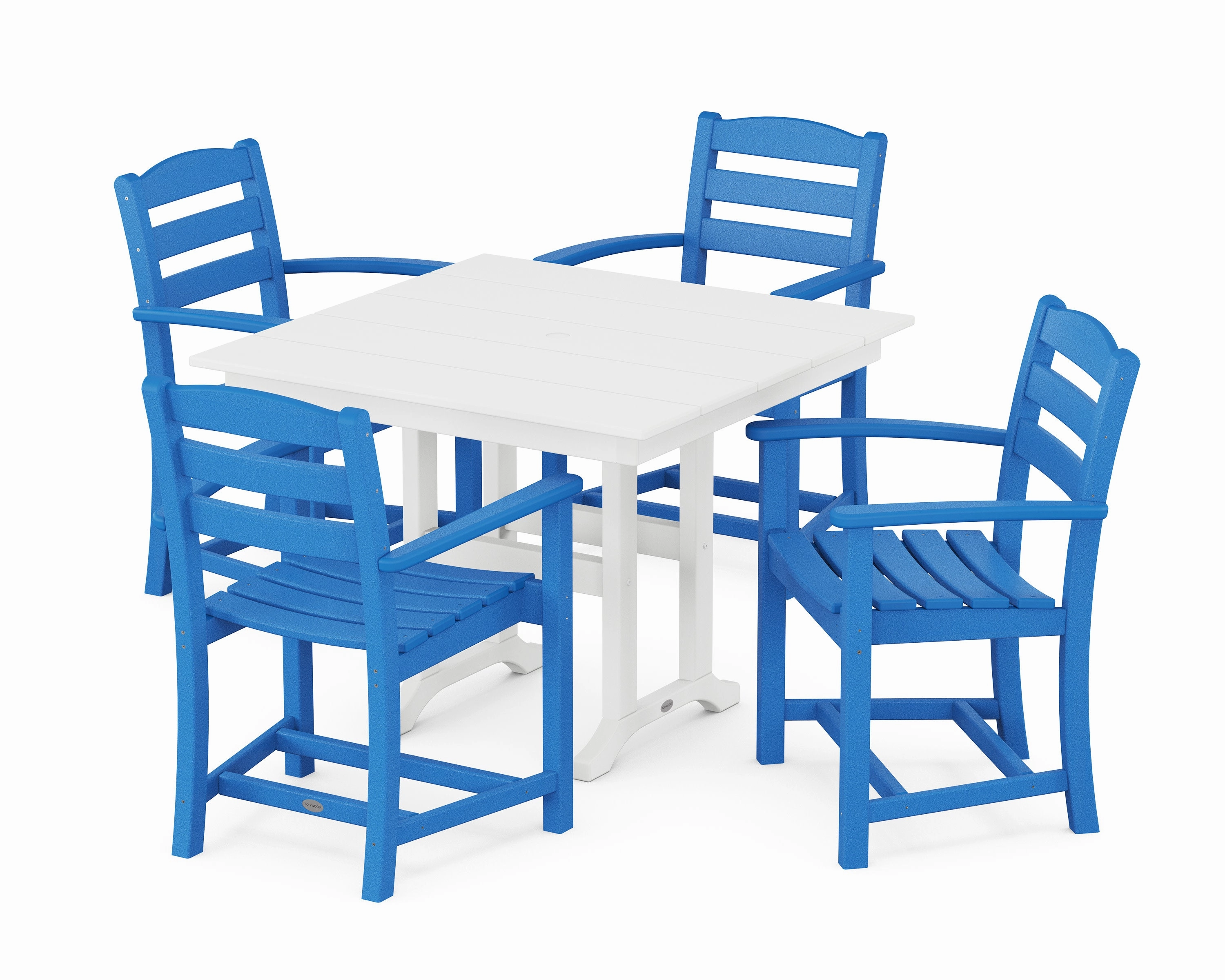 La Casa Caf 5-Piece Farmhouse Dining Set
