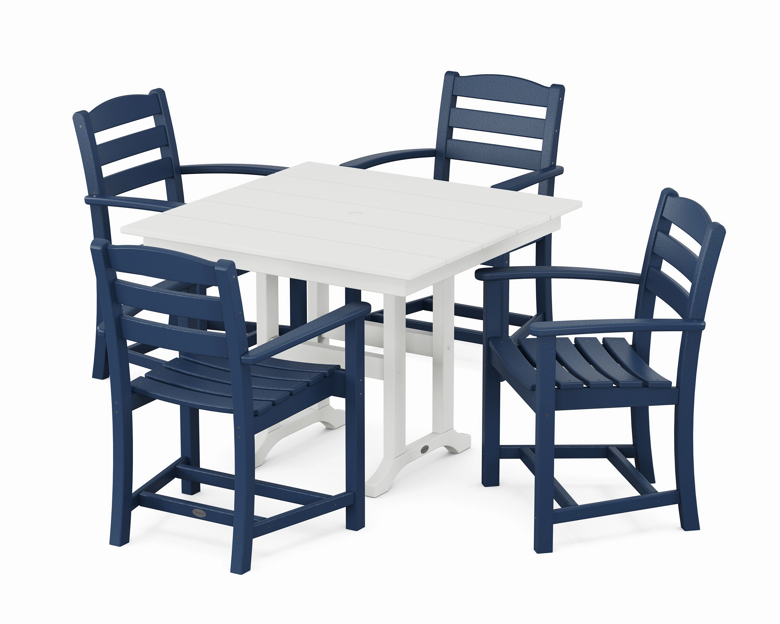 La Casa Caf 5-Piece Farmhouse Dining Set