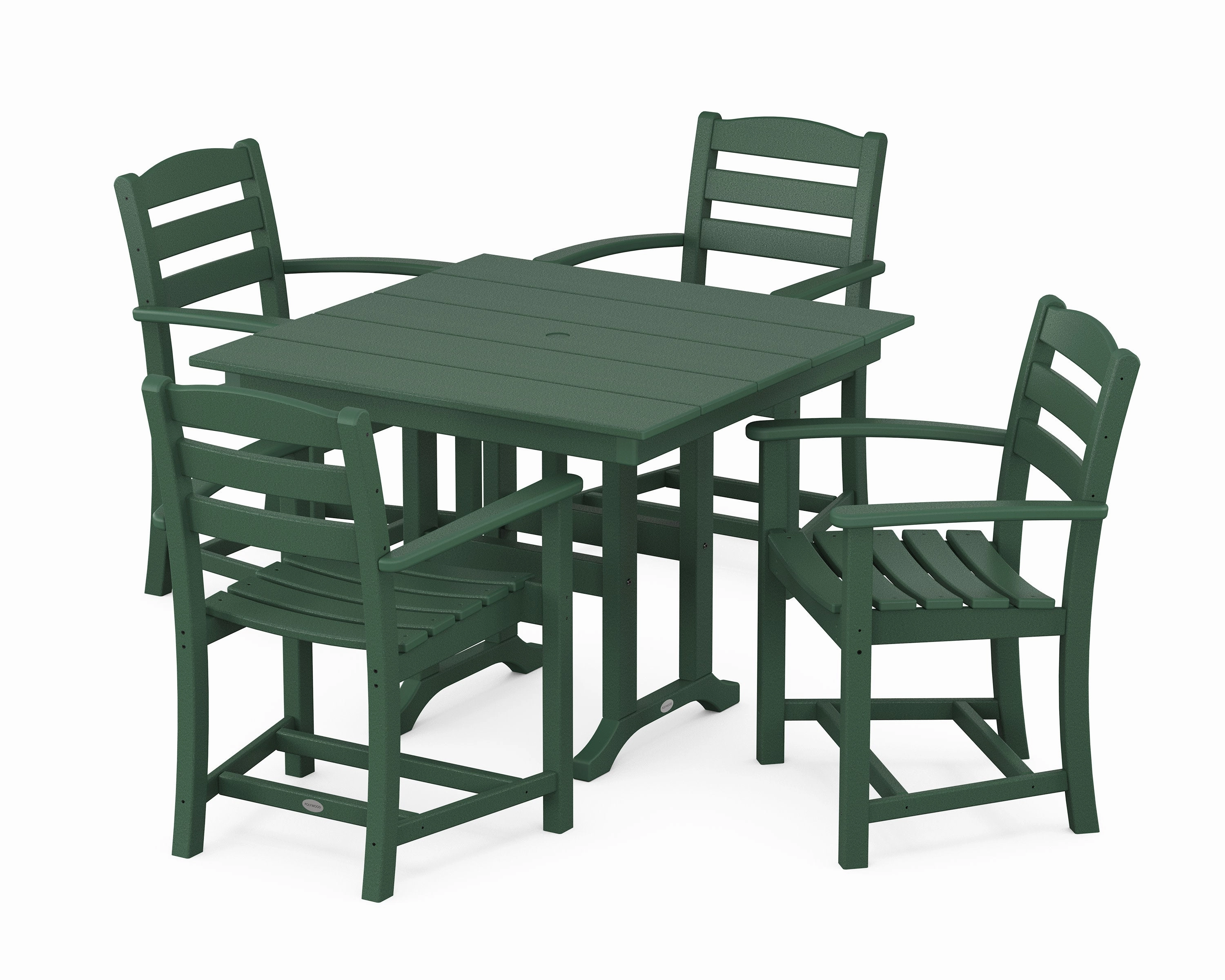 La Casa Caf 5-Piece Farmhouse Dining Set