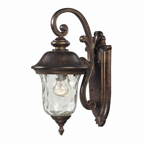 Lafayette One Light Outdoor Wall Sconce Regal BronzeOutdoor wall sconces with motion sensor