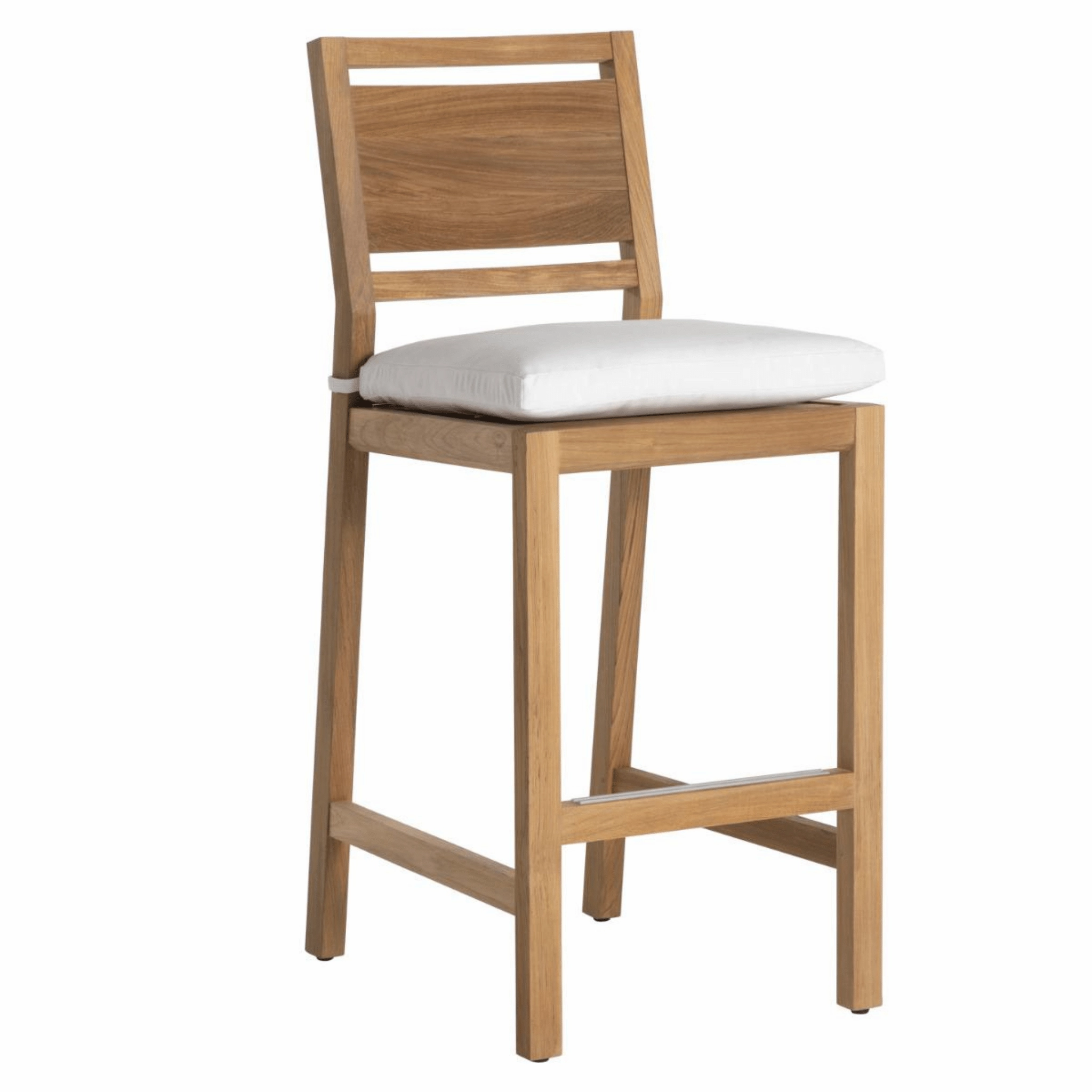 Laguna Bar Stool - Natural Teakweatherproof teak dining table and chairs
