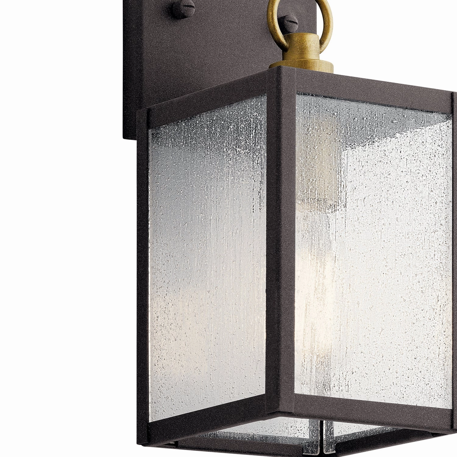 Lahden One Light Outdoor Wall Mount Weathered Zinc