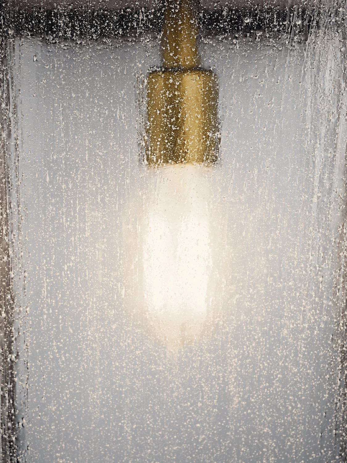 Lahden One Light Outdoor Wall Mount Weathered Zinc