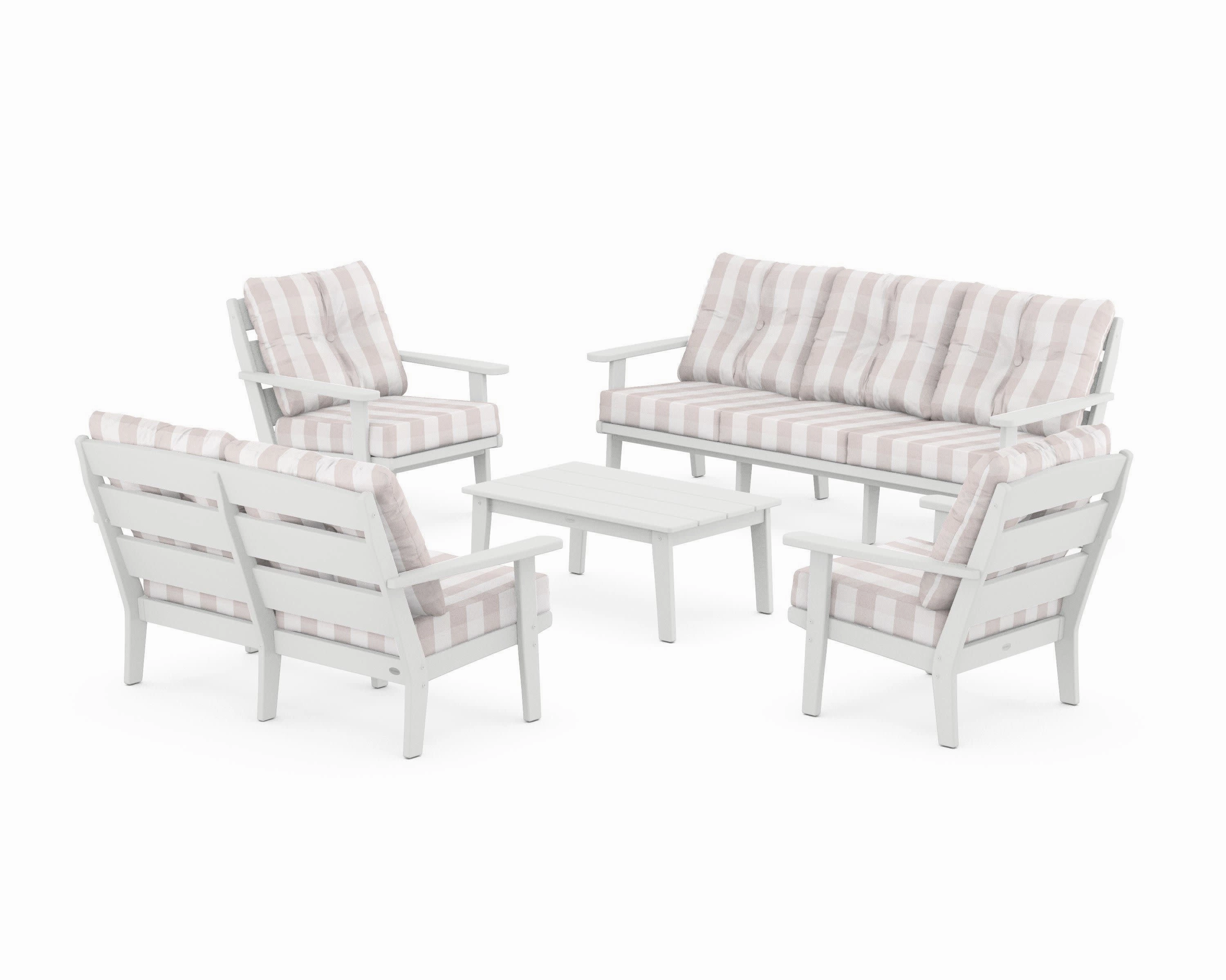 Lakeside 5-Piece Lounge Sofa Set