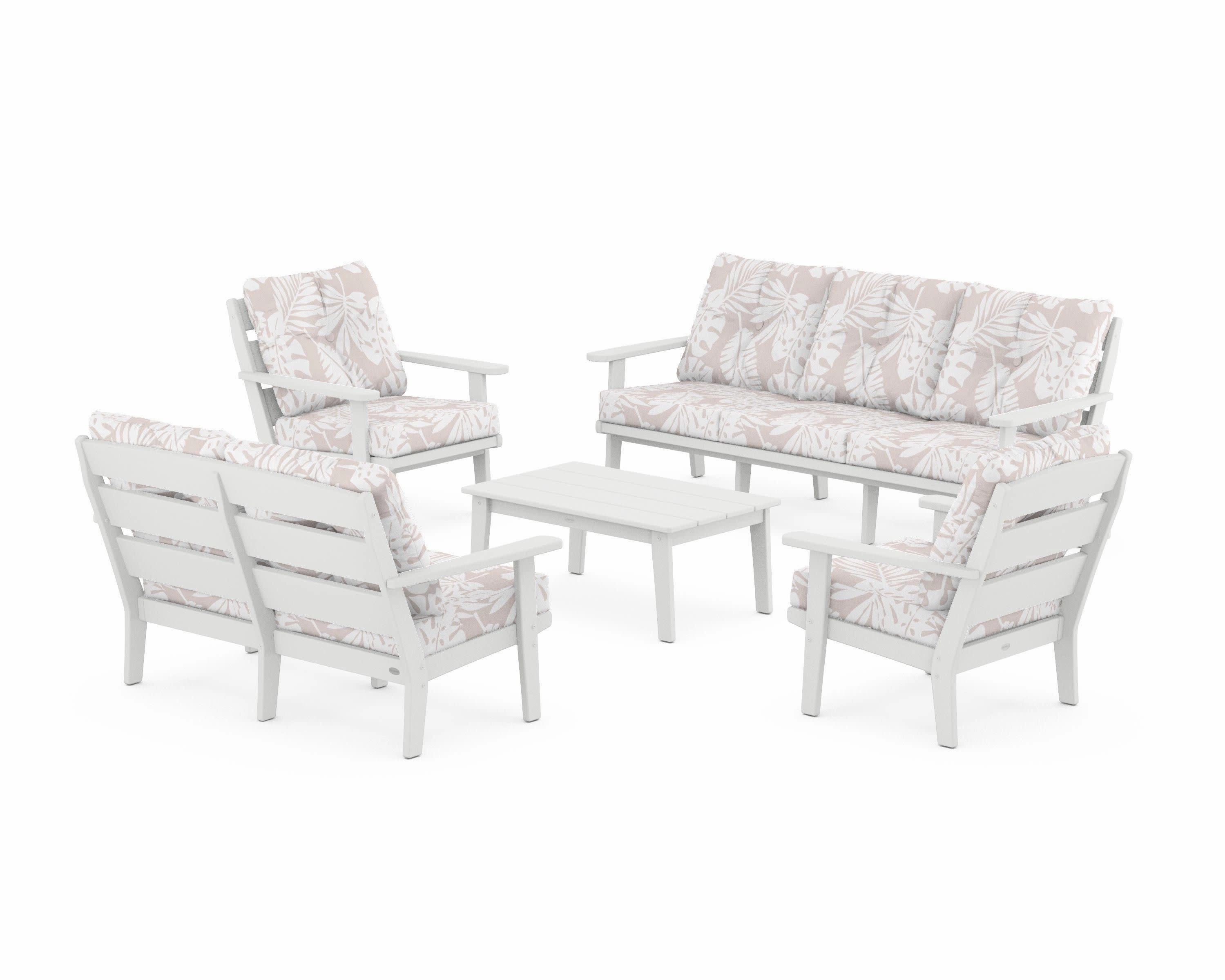 Lakeside 5-Piece Lounge Sofa Set