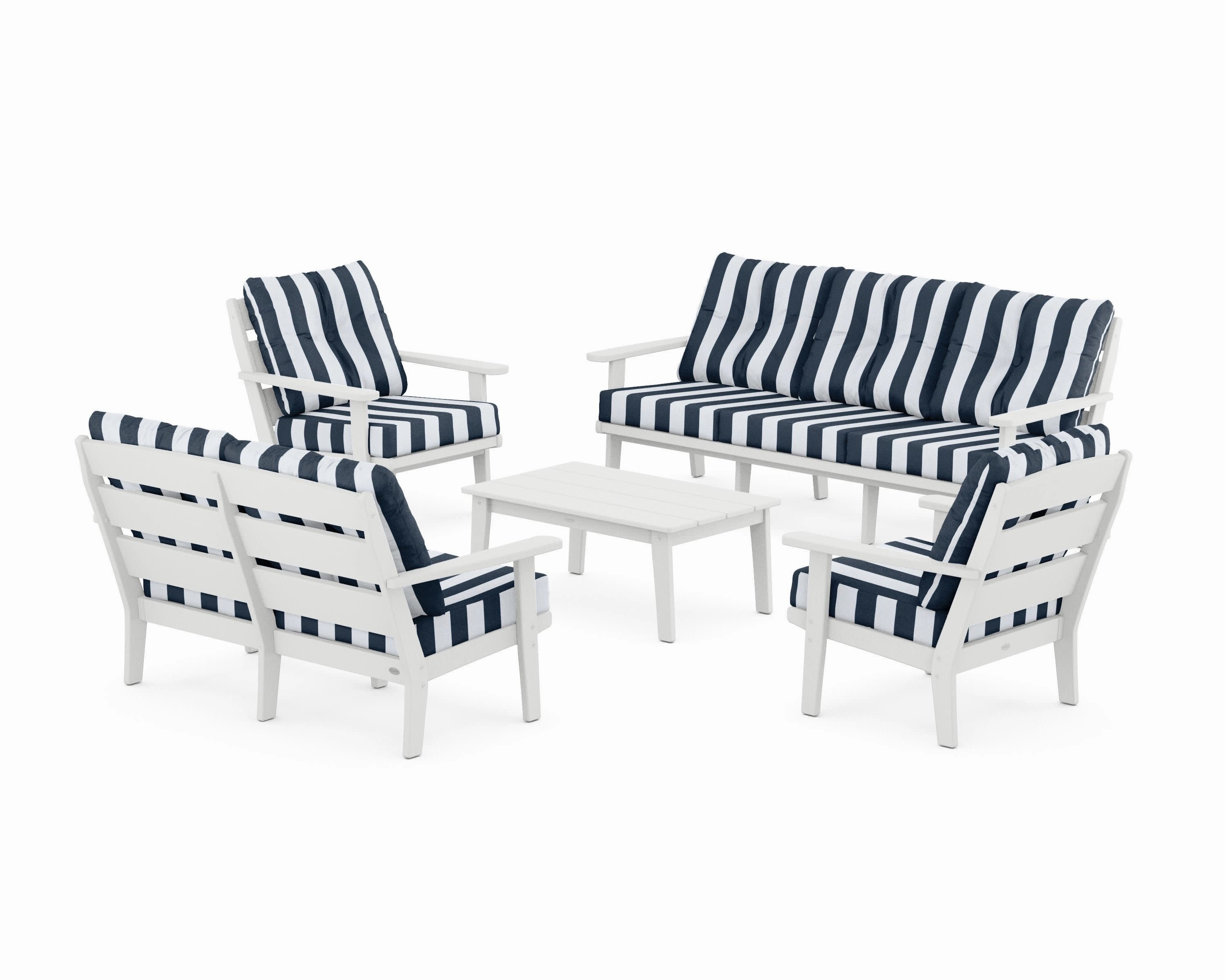 Lakeside 5-Piece Lounge Sofa Set