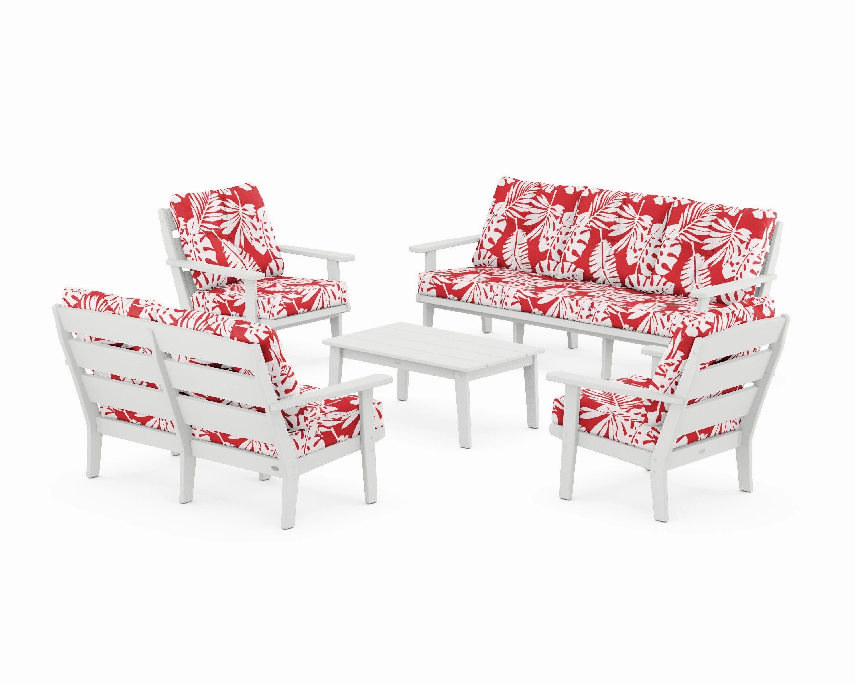 Lakeside 5-Piece Lounge Sofa Set