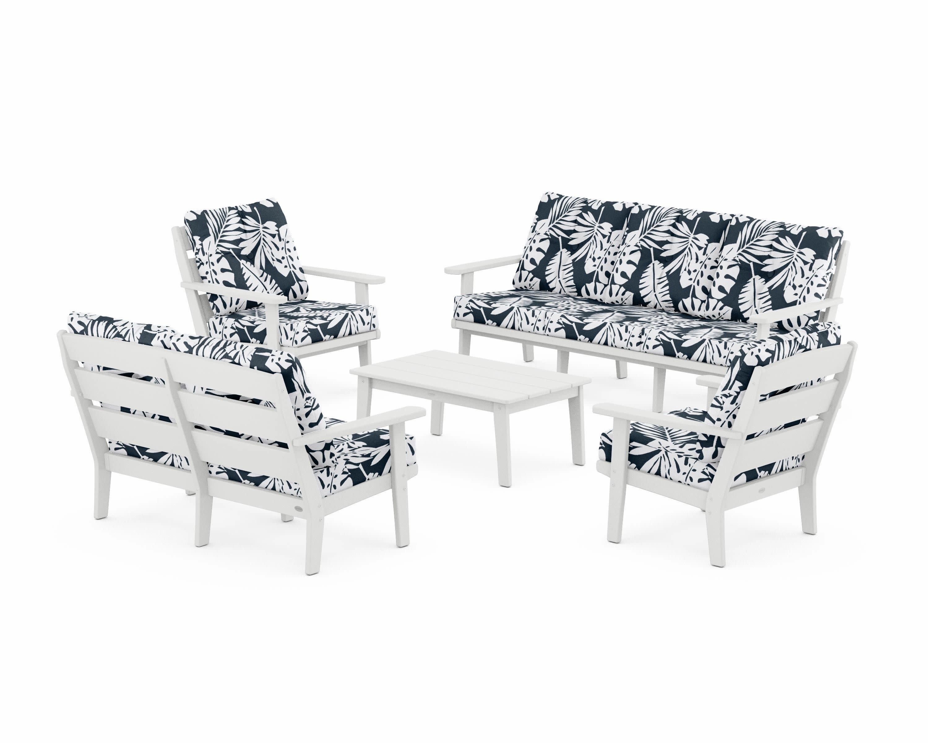 Lakeside 5-Piece Lounge Sofa Set