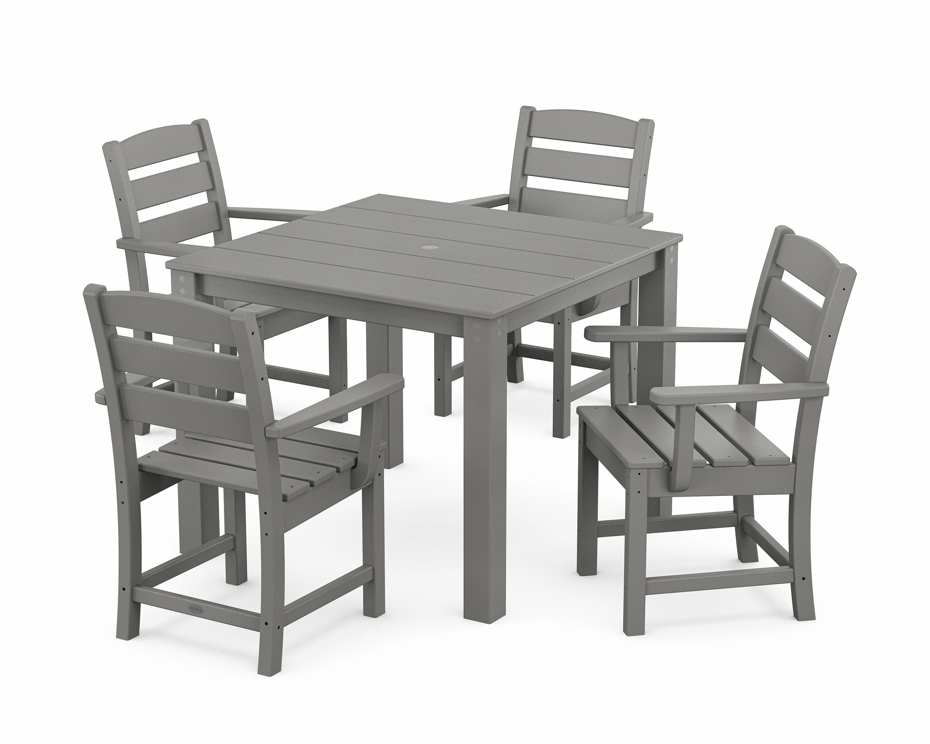 Lakeside 5-Piece Parsons Dining Setoutdoor patio furniture set