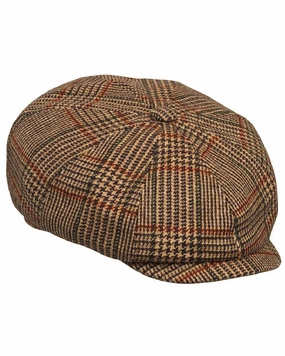 Best Price Online Laksen Cavendish Mens Bakerboy Tweed Cap