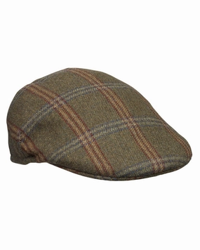 Shop Save Big Online Exclusive Steal Laksen Chester Ghillies Tweed Flat Cap With Earwarmer