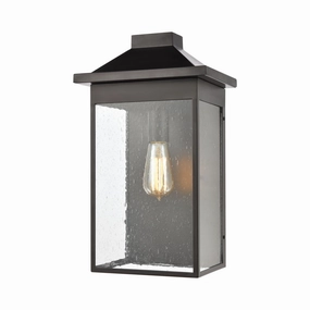 Lamplighter One Light Outdoor Wall Sconce Matte BlackOutdoor wall sconces with motion sensor