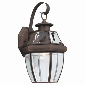 Lancaster One Light Outdoor Wall Lantern Antique BronzeOutdoor wall sconces with motion sensor