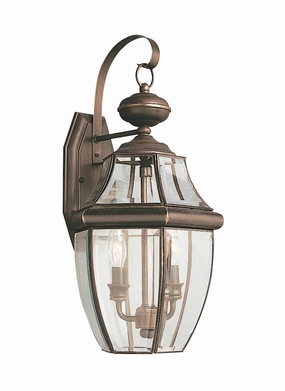 Lancaster Two Light Outdoor Wall Lantern Antique BronzeOutdoor wall sconces with motion sensor