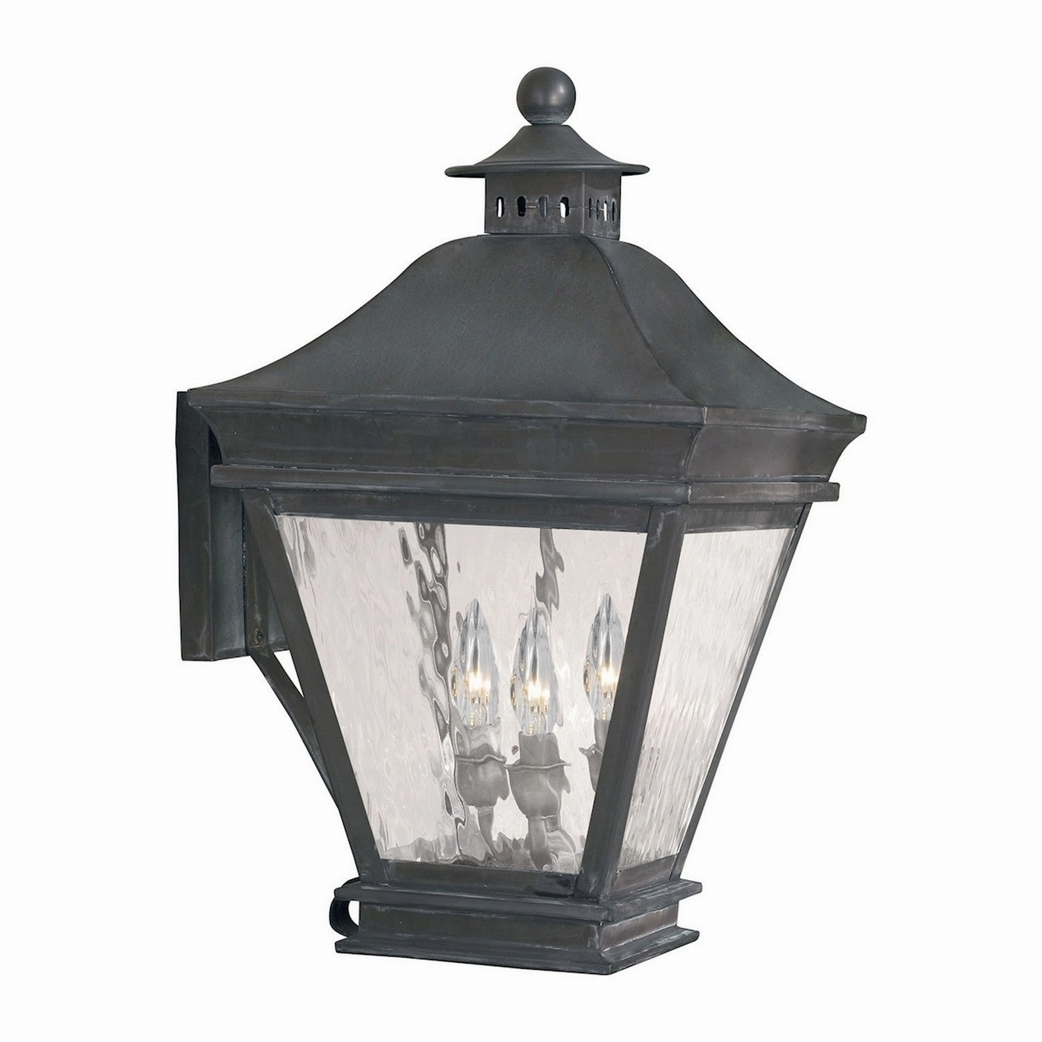Landings Three Light Wall Sconce CharcoalOutdoor wall sconces with motion sensor