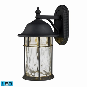 Lapuente LED Wall Sconce Matte BlackOutdoor wall sconces with motion sensor