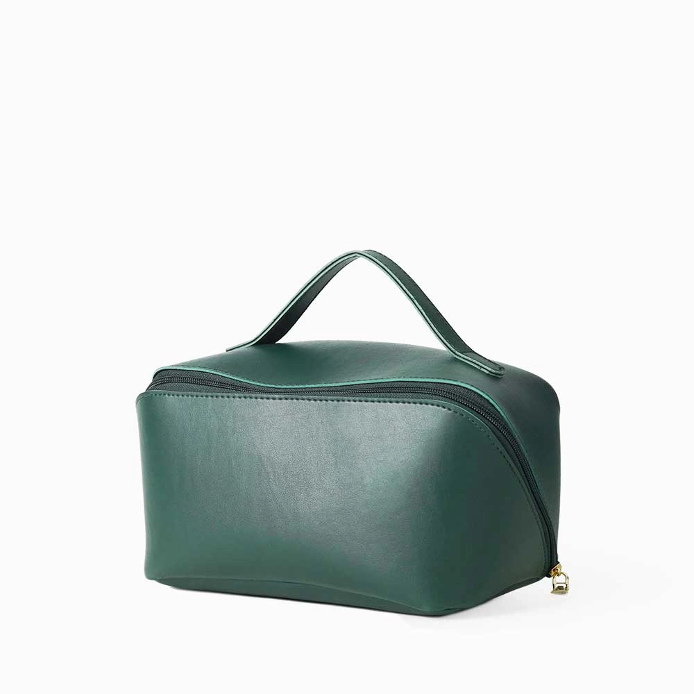 Grab Save Today Large Capacity Travel Cosmetic Bag Green