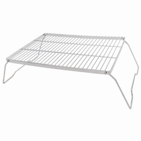 Large Stainless Steel Folding Grill professional grade outdoor cooking tools