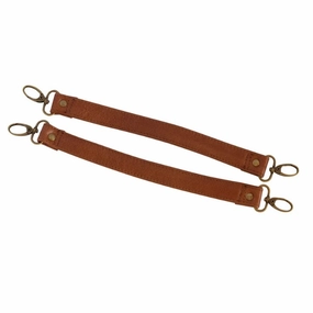 Dont Miss Hot Deals Mally Leather Stroller Straps | Toffee