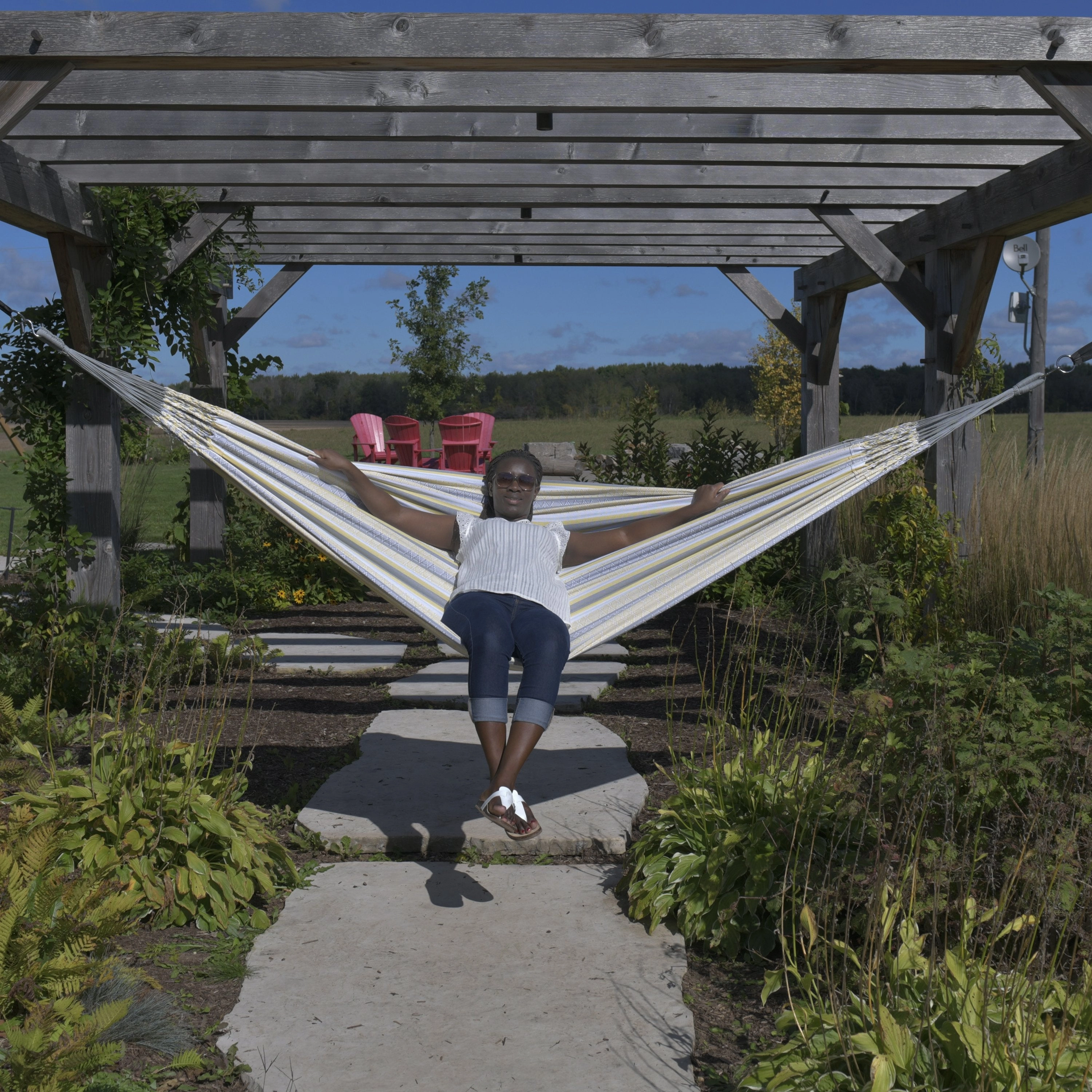 Latin Double Cotton Hammock - Solis