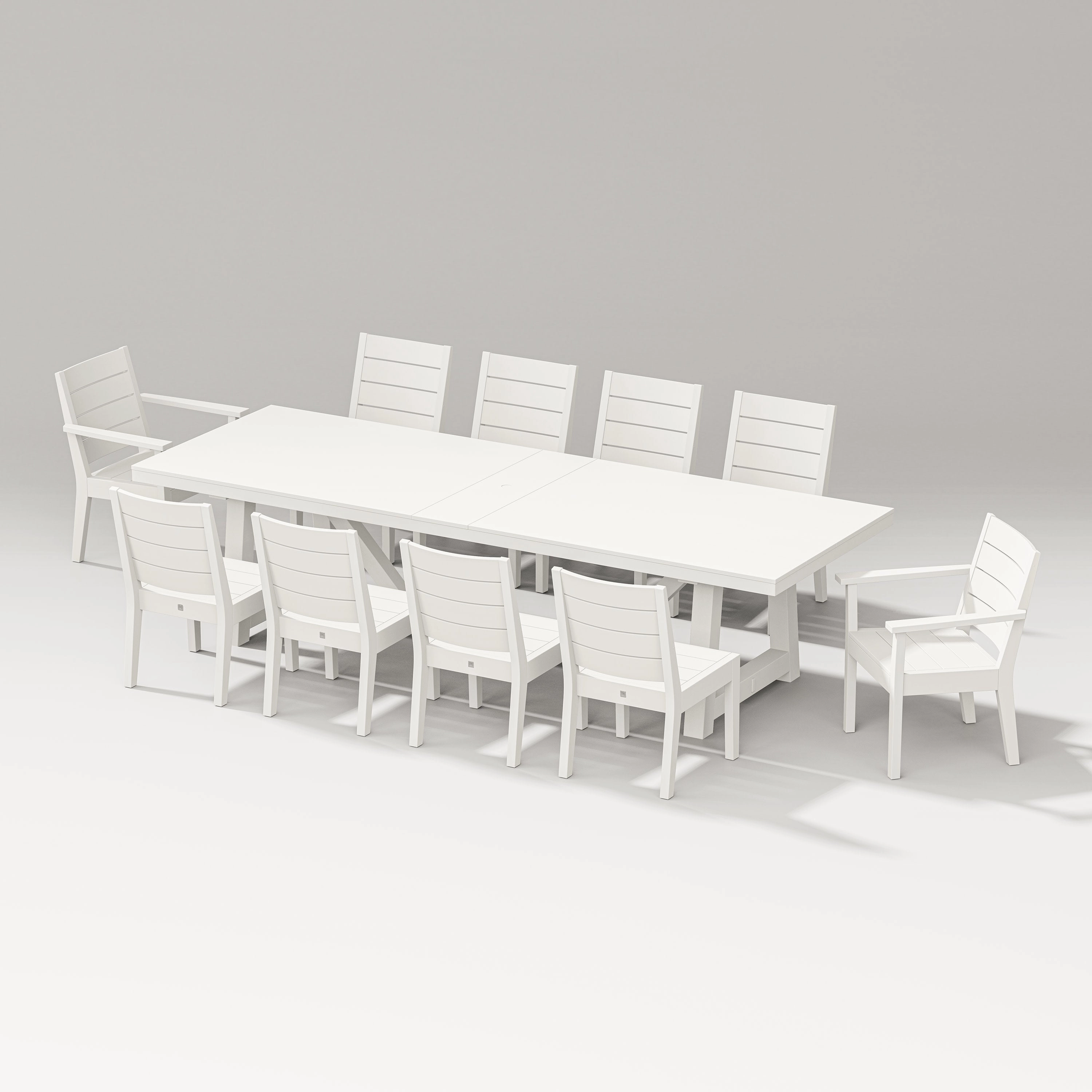 Latitude 11-Piece A-Frame Table Dining Set