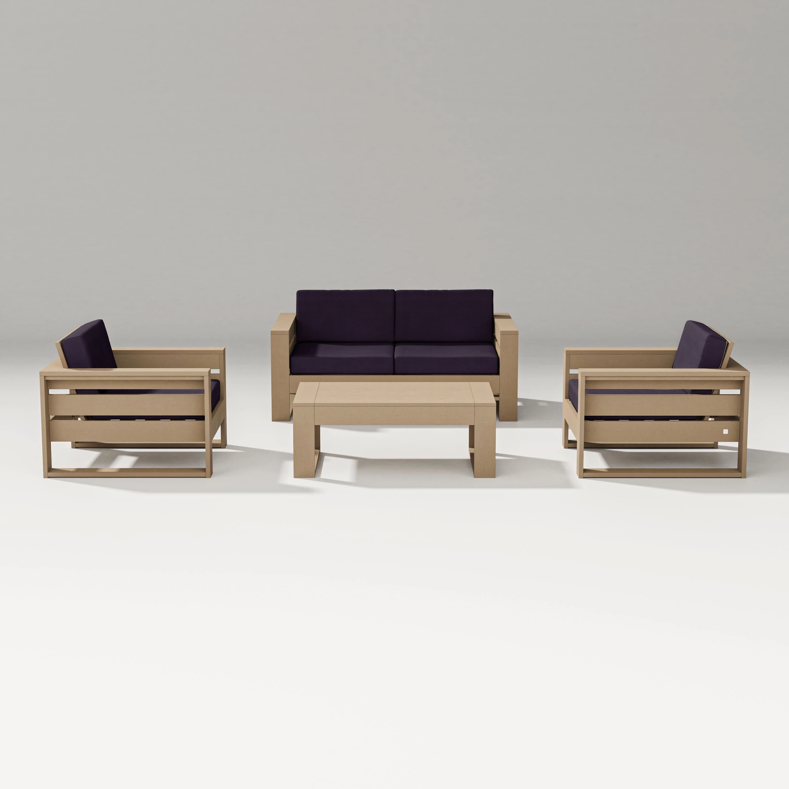 Latitude 4-Piece Lounge Loveseat Set