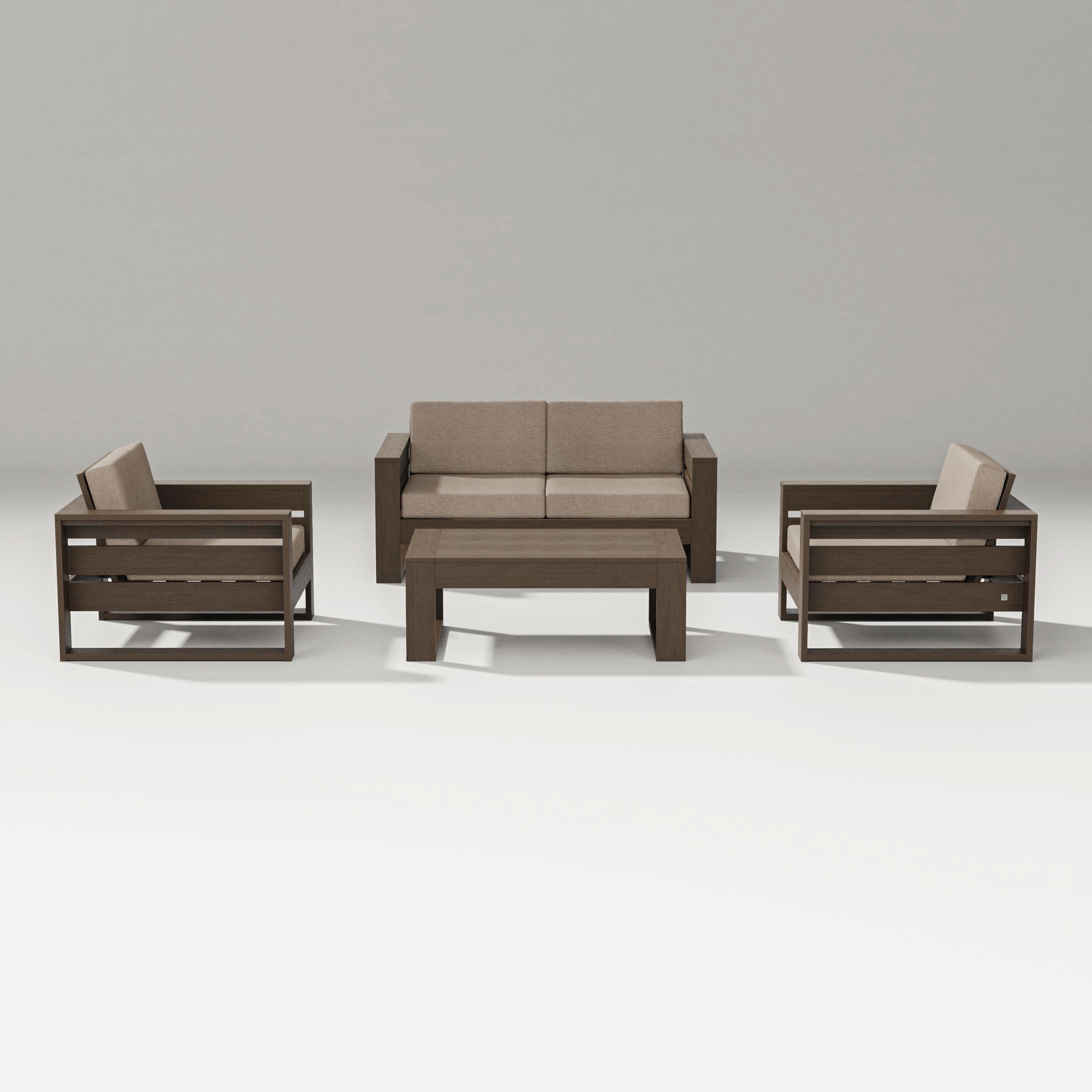 Latitude 4-Piece Lounge Loveseat Set