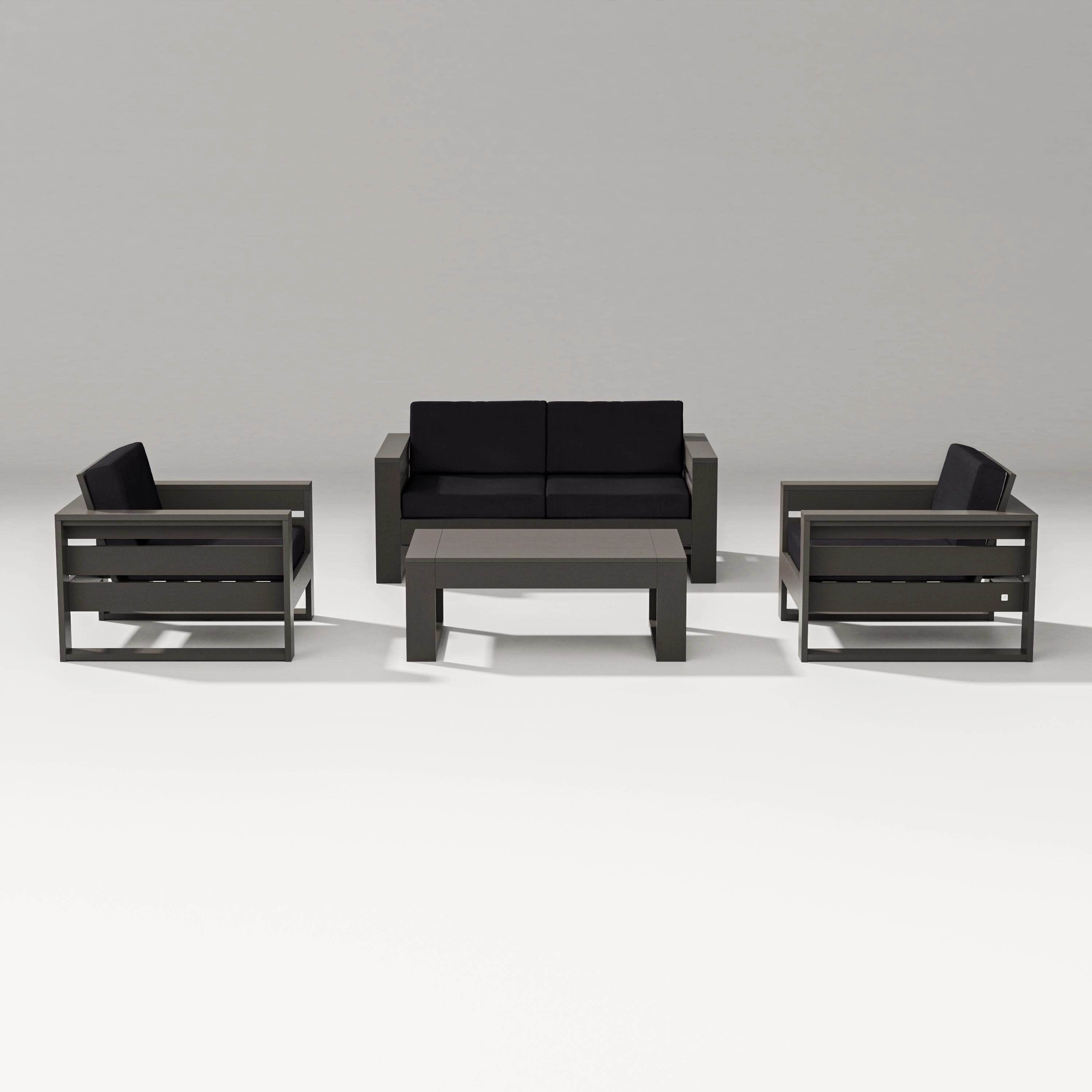 Latitude 4-Piece Lounge Loveseat Set