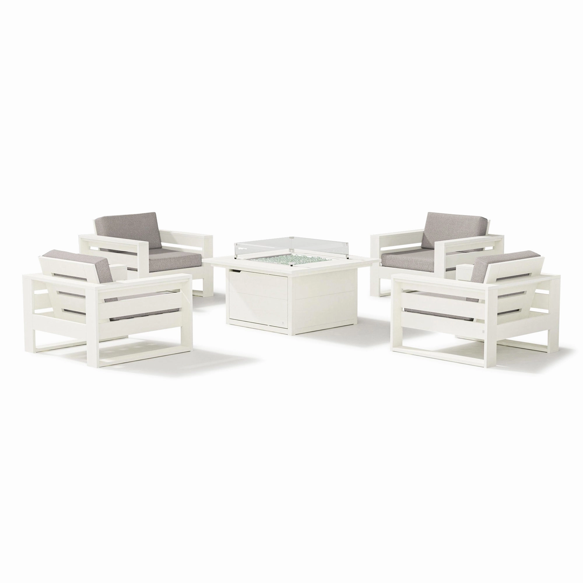 Latitude 5-Piece Lounge Fire Table Set