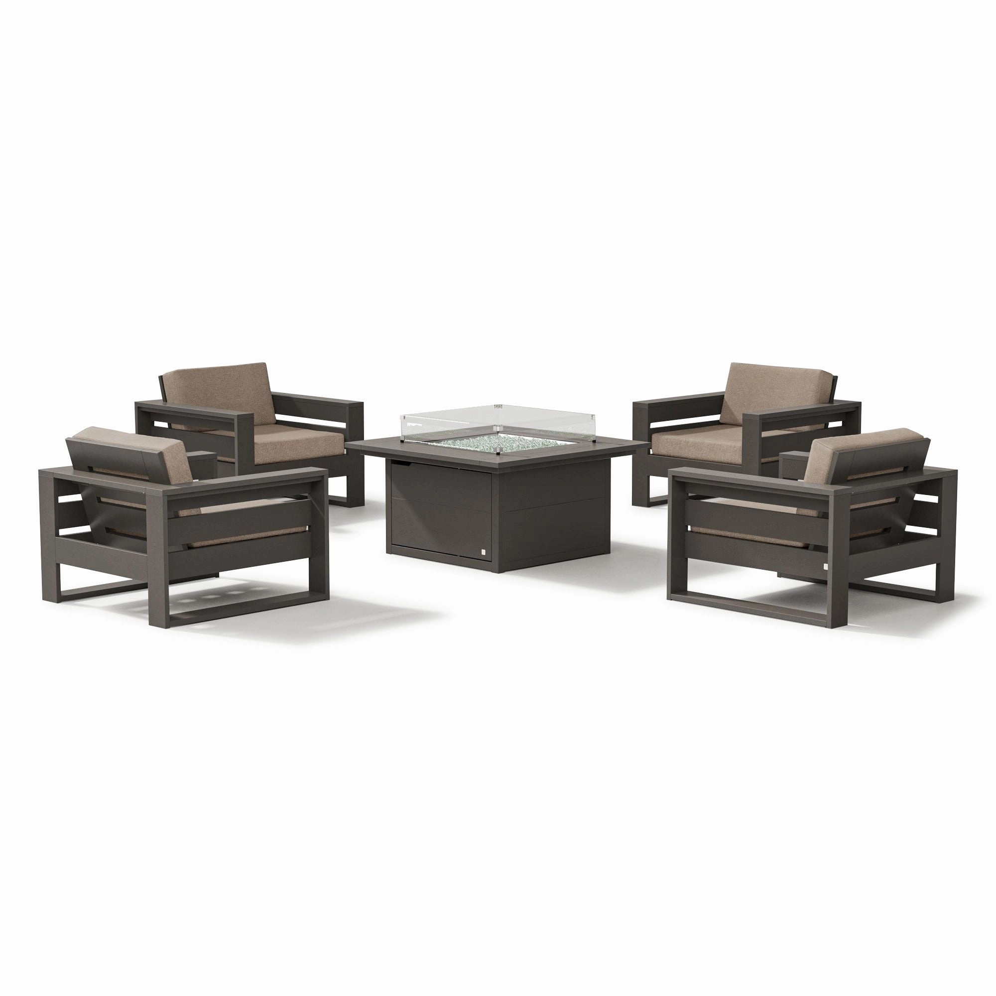Latitude 5-Piece Lounge Fire Table Set