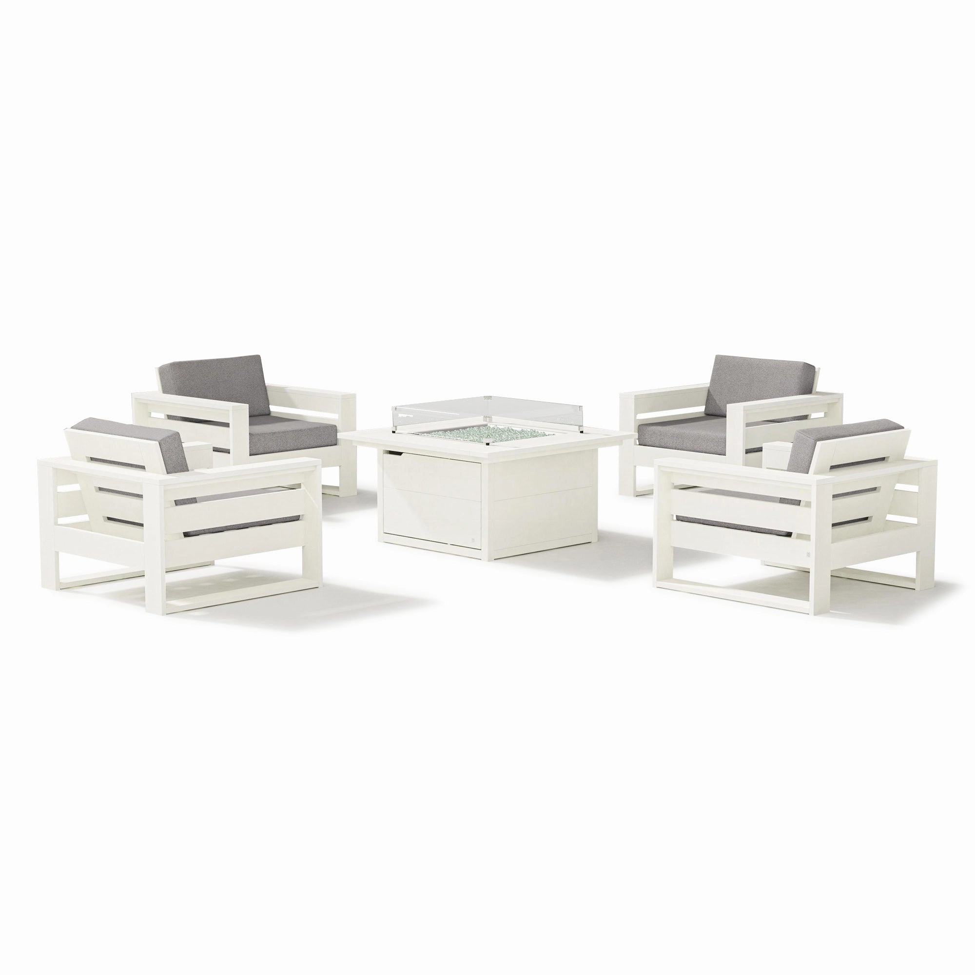 Latitude 5-Piece Lounge Fire Table Set