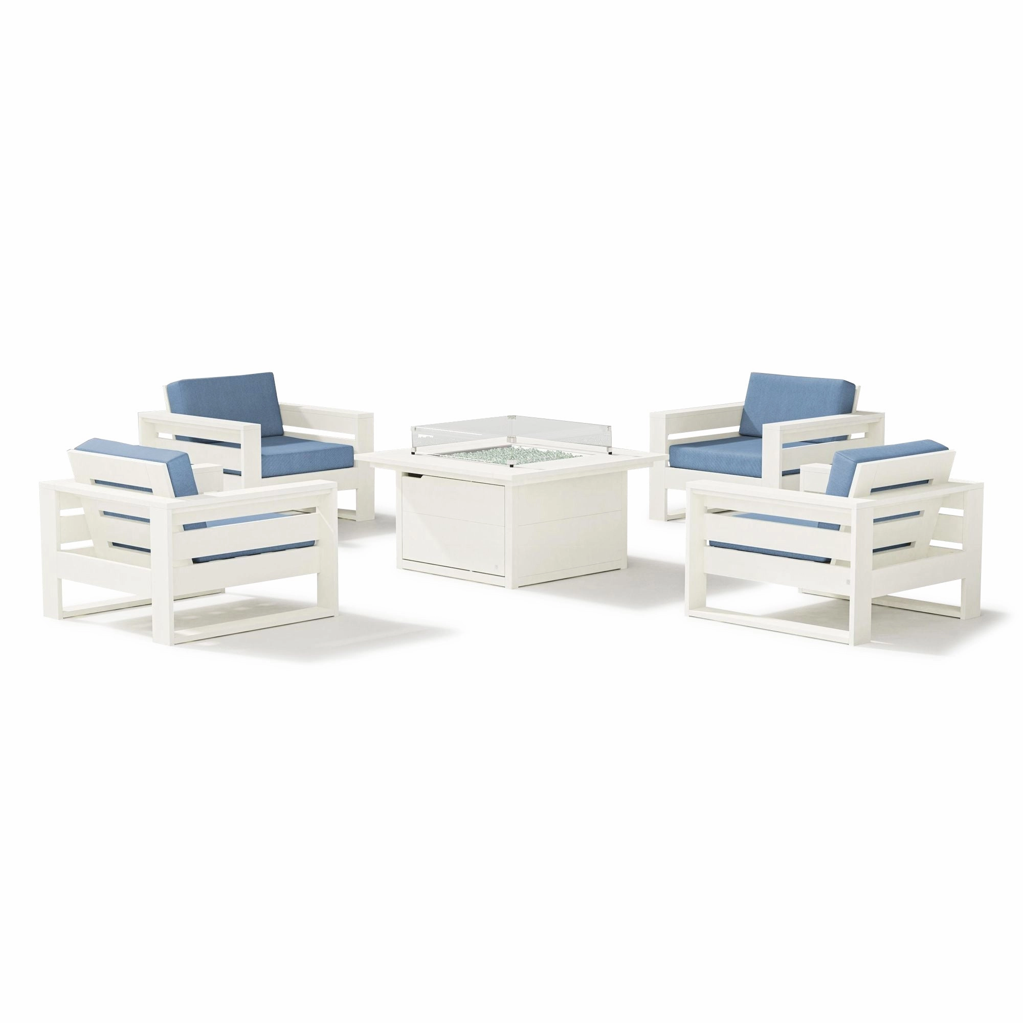 Latitude 5-Piece Lounge Fire Table Set