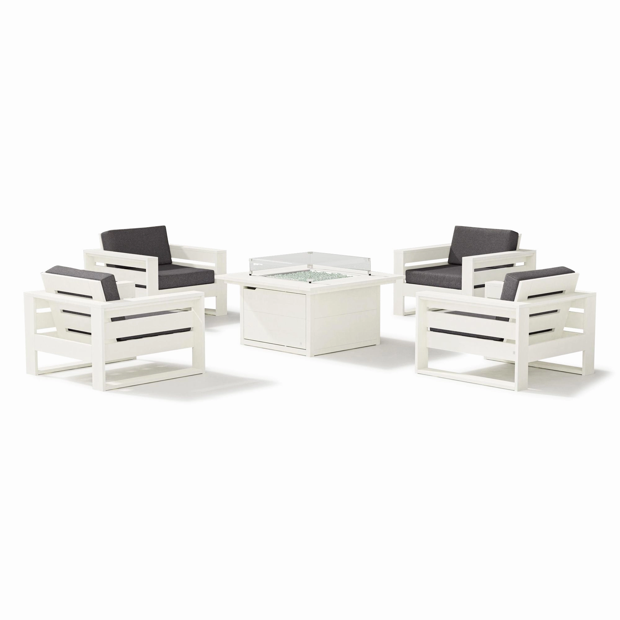 Latitude 5-Piece Lounge Fire Table Set