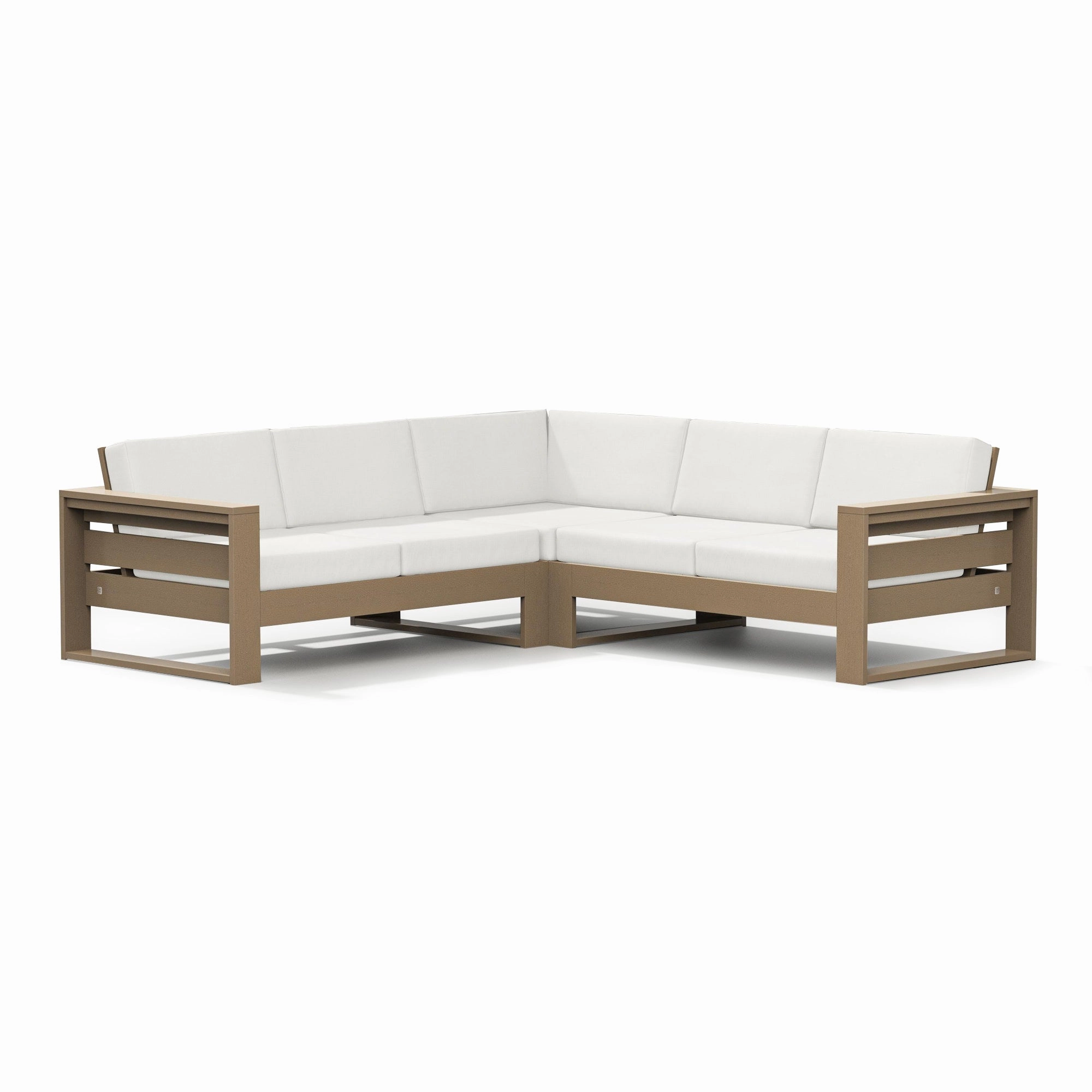 Latitude Corner SectionalHDPE eco-friendly polywood furniture set