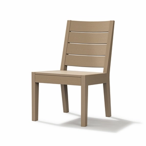 Latitude Dining Side ChairHDPE eco-friendly polywood furniture set