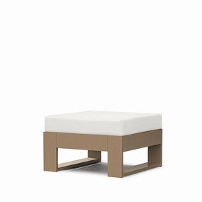 Latitude Lounge OttomanHDPE eco-friendly polywood furniture set