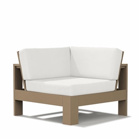 Latitude Modular Corner ChairHDPE eco-friendly polywood furniture set